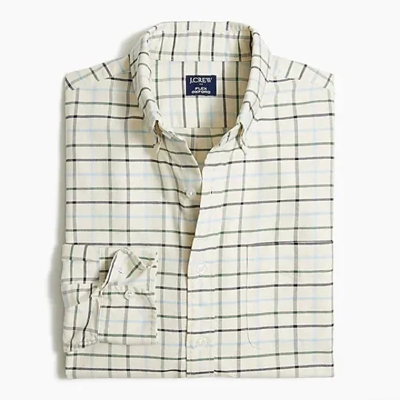 j crew flex oxford shirt